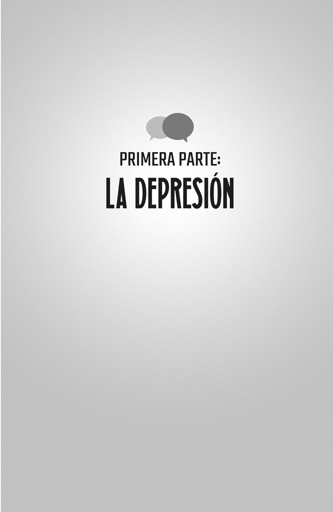 Portadilla de la primera parte: La depresión