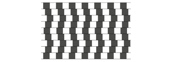 Imagen de la ilusión óptica de Münerberg.