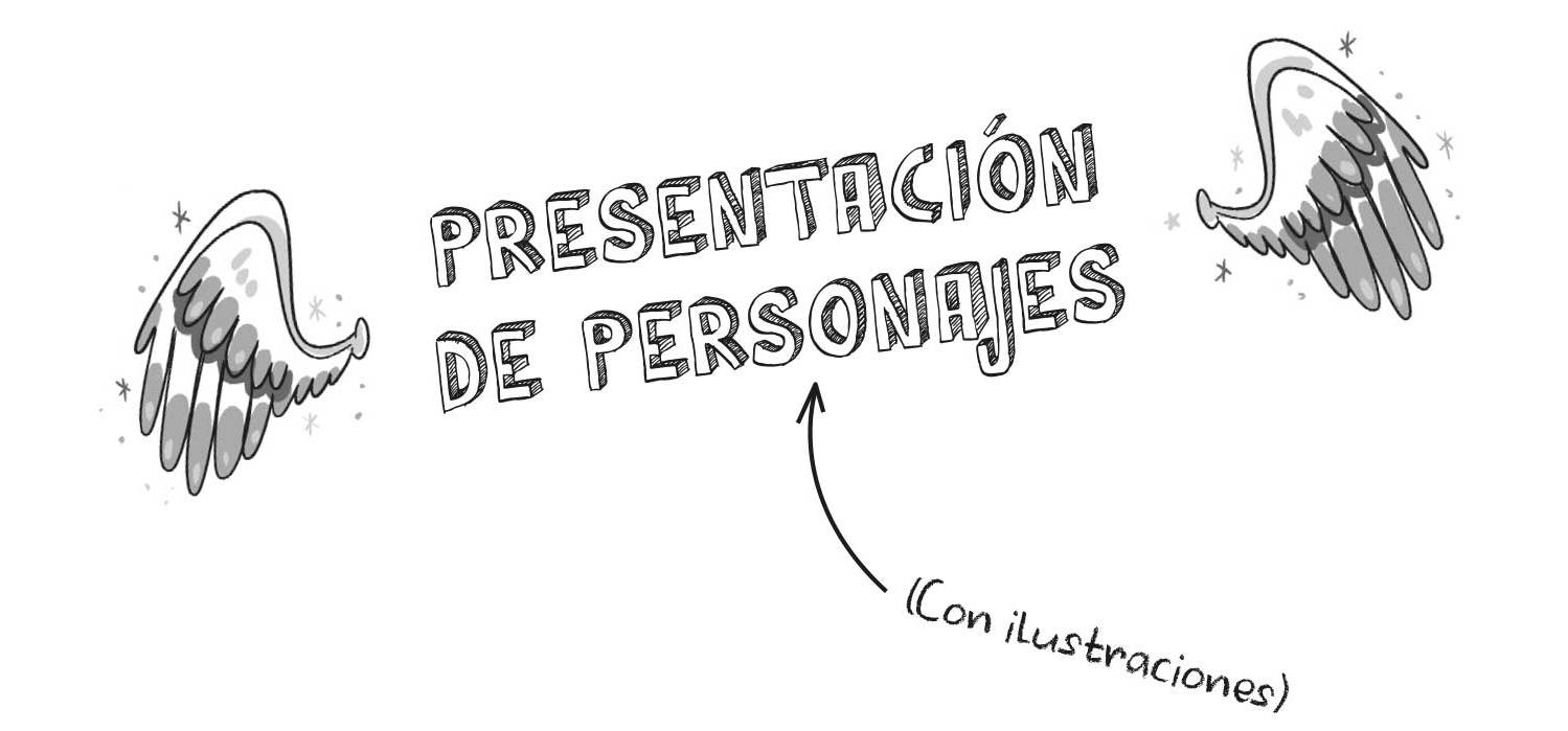 Presentación de personajes