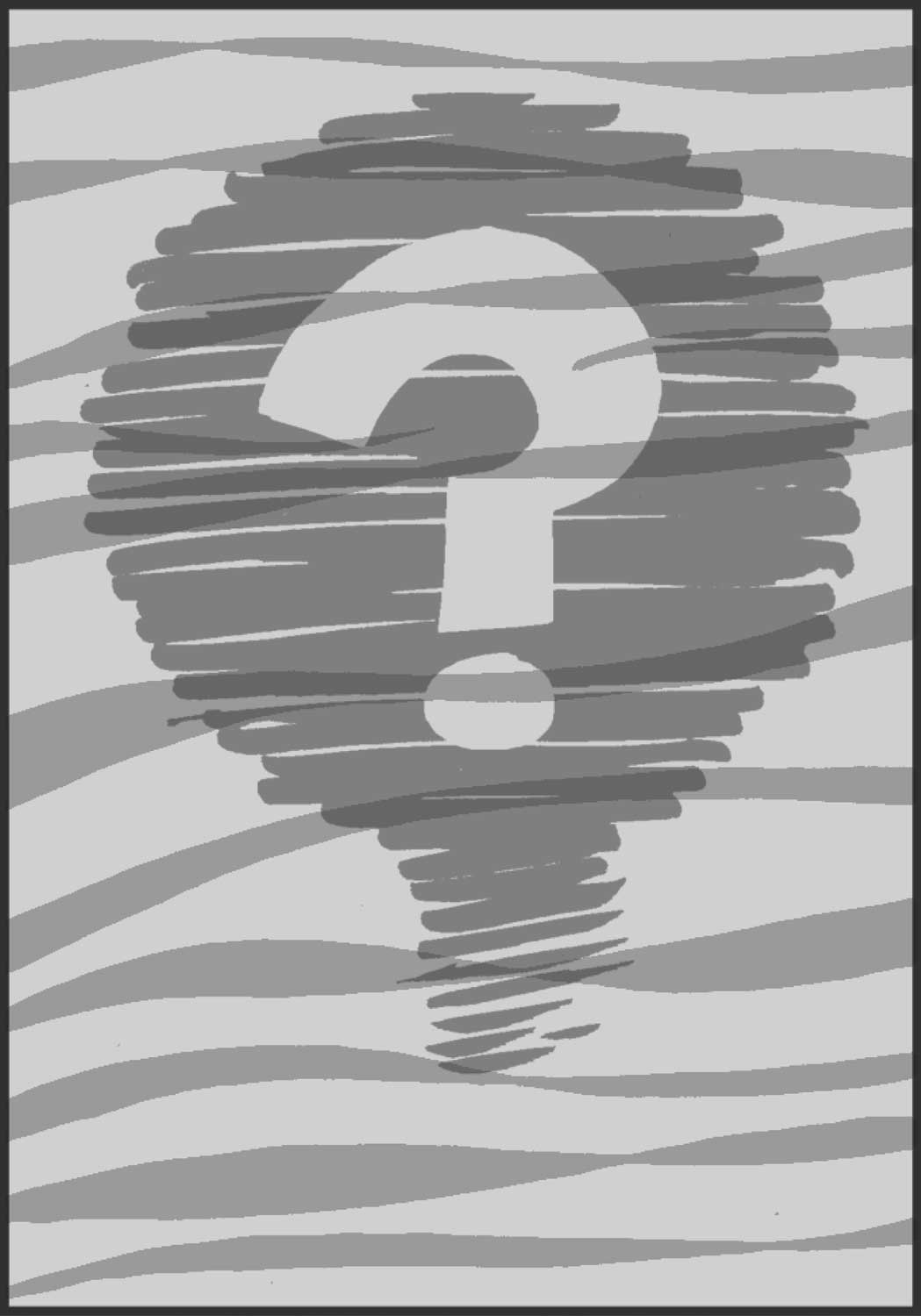 Ilustración de un interrogante.